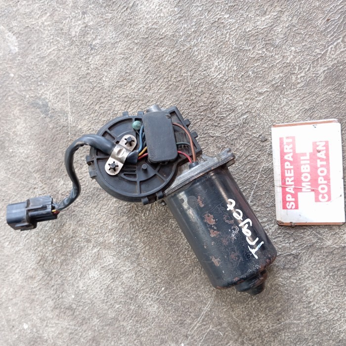 Motor dinamo wiper depan Hyundai Trajet dohc asli ori original copotan bergaransi