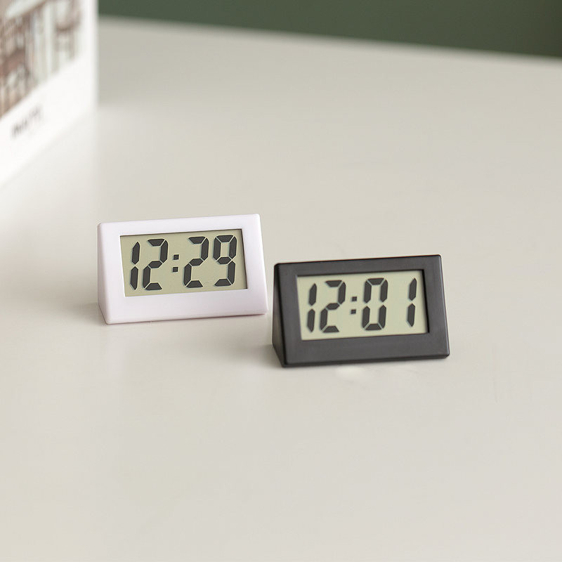

Mini LCD Digital Table Dashboard Desk Electronic Clock for Desktop Home Office