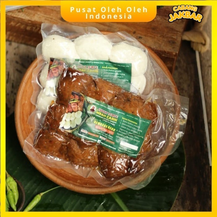 Paket Jadah Uli Tempe Tahu Bacem Frozen Mbah Carik Asli Khas Jogja JB02