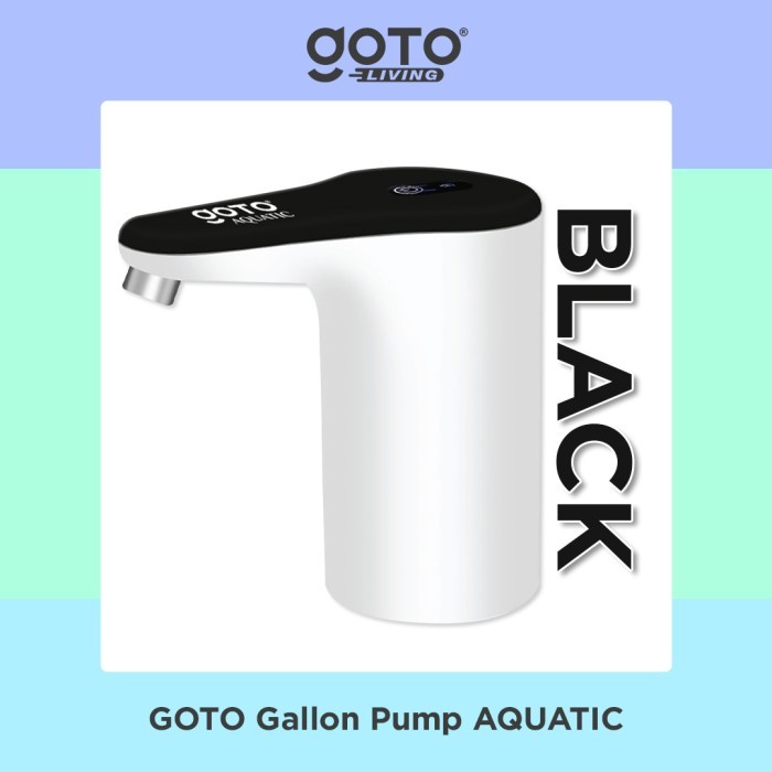 Goto Aquatic Pompa Galon Elektrik Dispenser Air Minum Pump Charge USB - BLACK
