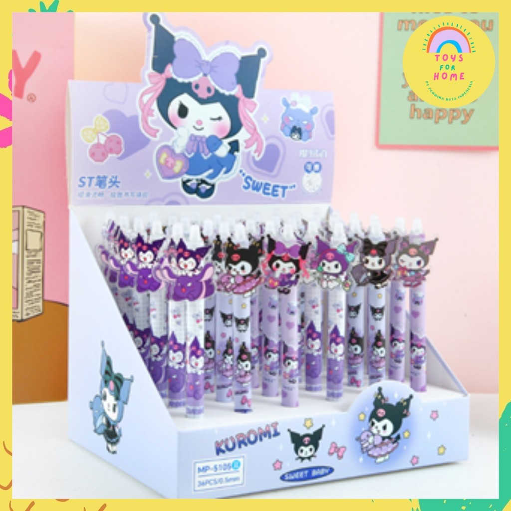 

Pulpen Lucu Karakter Kuromi Sweet Baby Tinta Biru ATK TOYSFORHOME