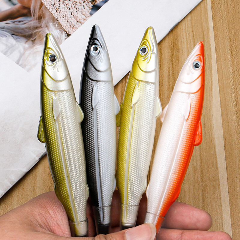 

1Pcs Simulation Ocean Fish Ballpoint Pen Fashion 0.5mm Cute Creative Funny Office Stationery School Supplies Writing Pens