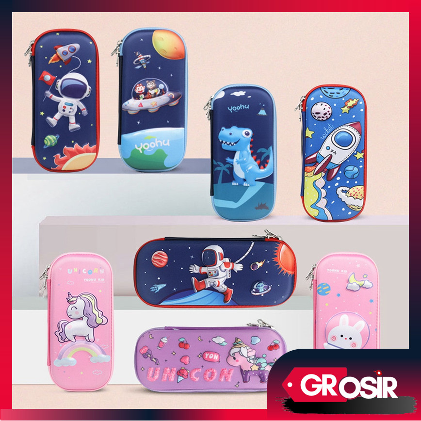 

Grosir - S5626 Kotak Pensil / Tempat Pensil Anak Gambar 3D Bahan EVA Anti Air / Tempat Pensil 3D Model Terbaru / Kotak Alat Tulis