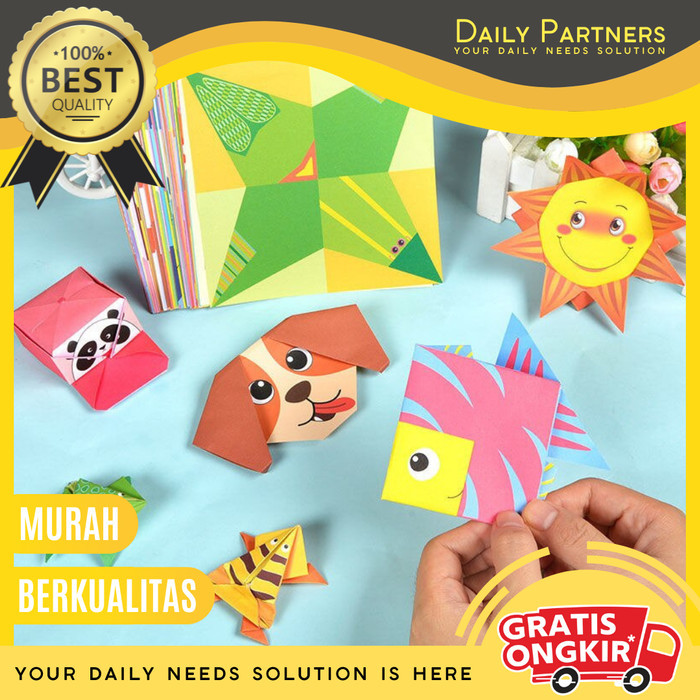 

LARIS-Folding Character M7 Origami Paper Edukasi Kreatifitas Anak