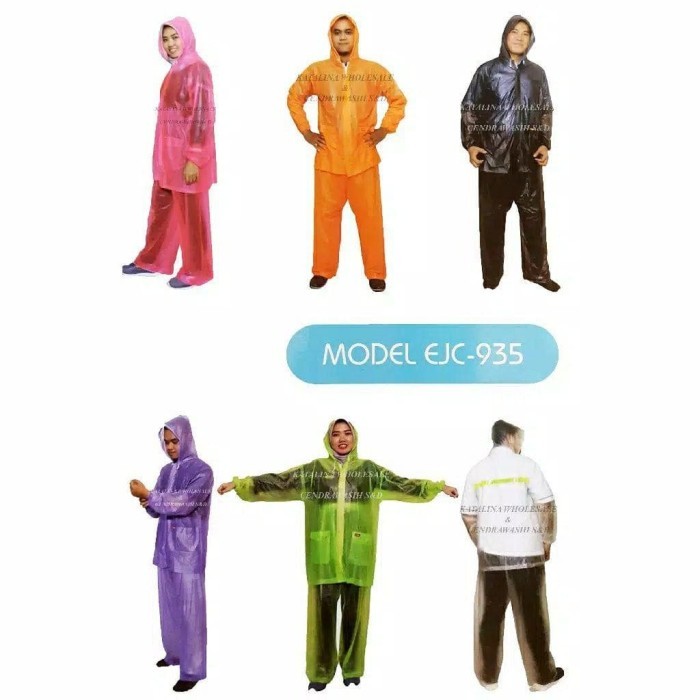 Jas Hujan Setelan Dewasa - Ceria (ELMONDO 935)