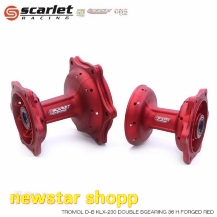 tromol scarlet forget KLX 230 hole 36 original - Hitam