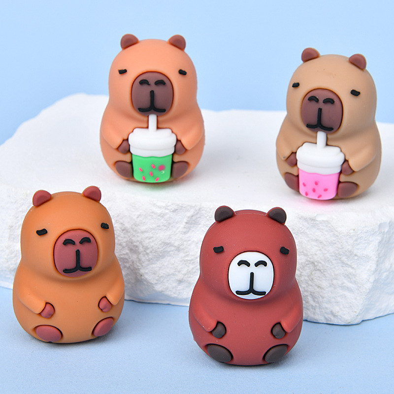 

Kawaii Capybara Pencil Sharpene Cute Pencil Cutting Tools School Supplies Student Stationery Classroom Teacher Rewards Gift