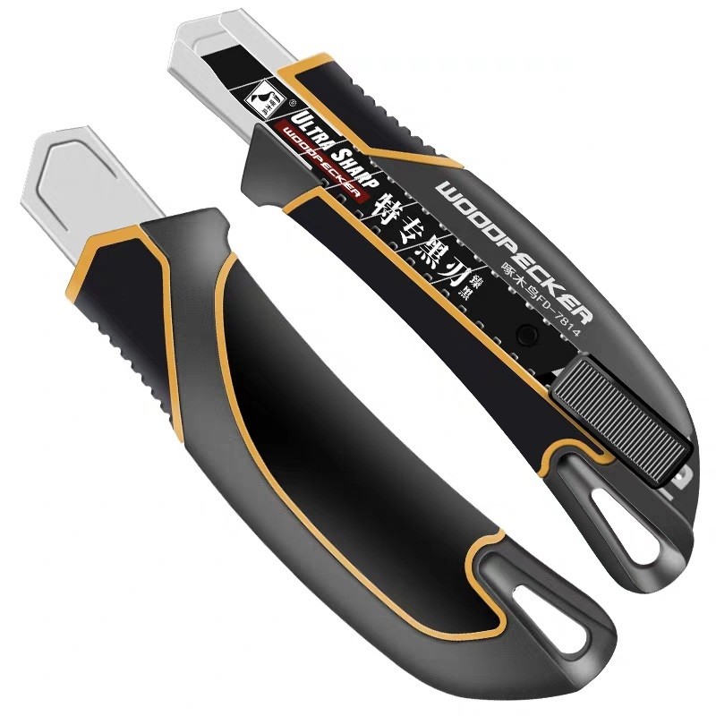 

Professional Metal Retractable Utility Knife Student Stationery Handmade Paper Envelope Opener Express Cutter Office Supplies