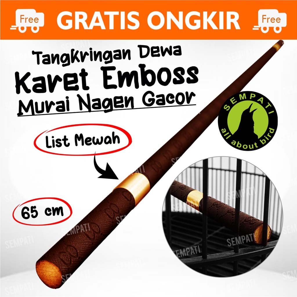 SEMPATI Tangkringan Sangkar Kandang Burung Murai Batu MB Premium Dewa Setan Black Magic Viral Full K