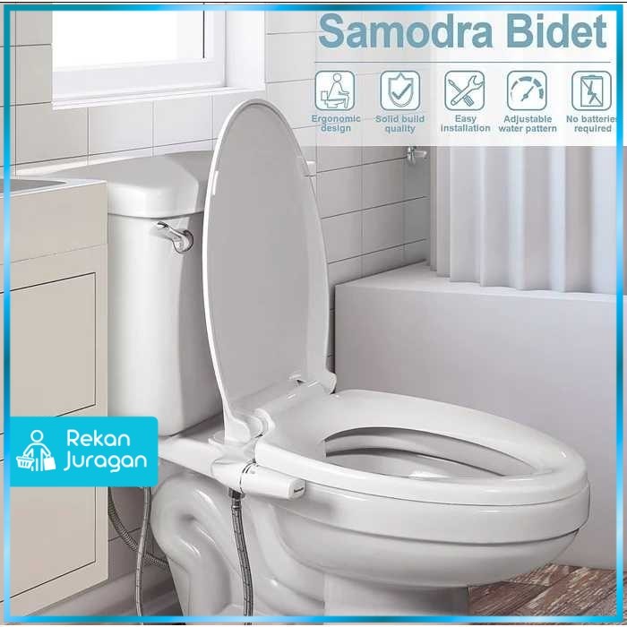 Semprotan Kloset Duduk Shower Bidet 2 Hole 2 Mode Right Hand - SM-2