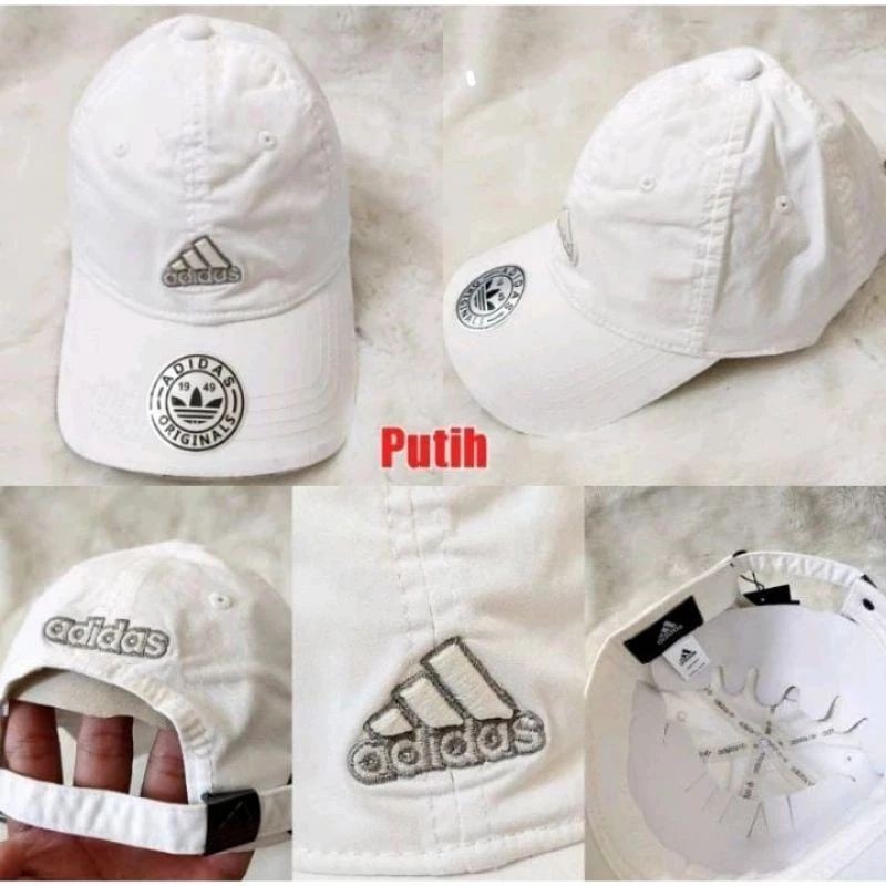 COD TOPI PRIA LOGO ADIDAS IMPR LOGO BORDIR 100% ORIGINAL KATUN CEWE COWOK LAKI-LAKI WANITA