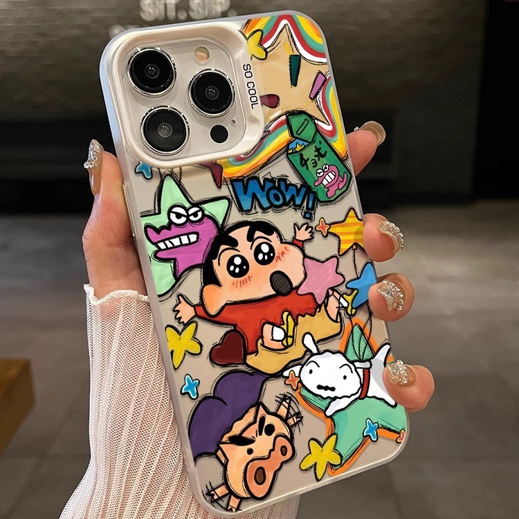 PYDD Case iPhone Lucu Casing Untuk iPhone 11 12 13 14 15 16 16pro PlusProMax 8 7Plus SE X XS XR XS M
