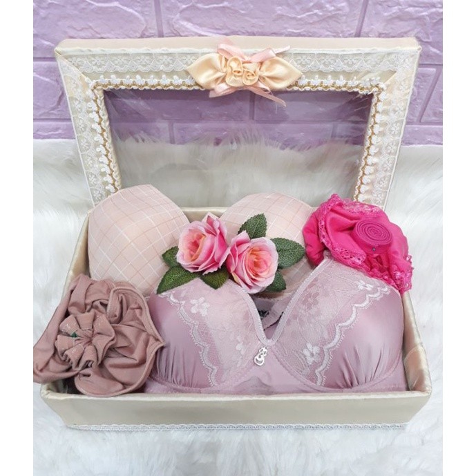 BELI SEKARANG Paket Seserahan Daleman Elegan Bahan Katun Lembut