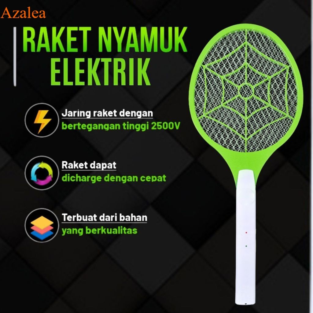 Raket Nyamuk Elektrik Rechargeable / Mosquito Trap Killer / Alat Pembunuh Pembasmi Hama Serangga Lal