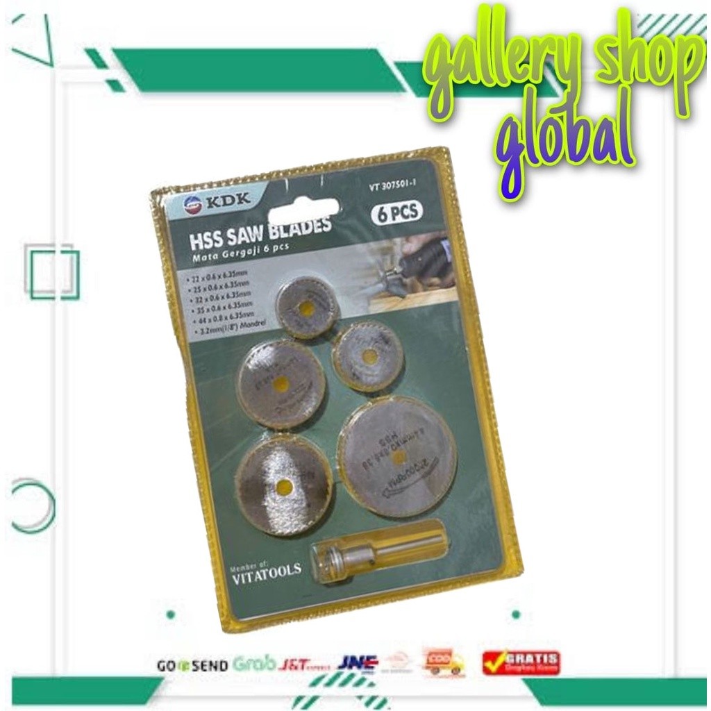 Rotary Saw Blade / Mini circular saw / Saw Blade Die Grinder HSS 6pc