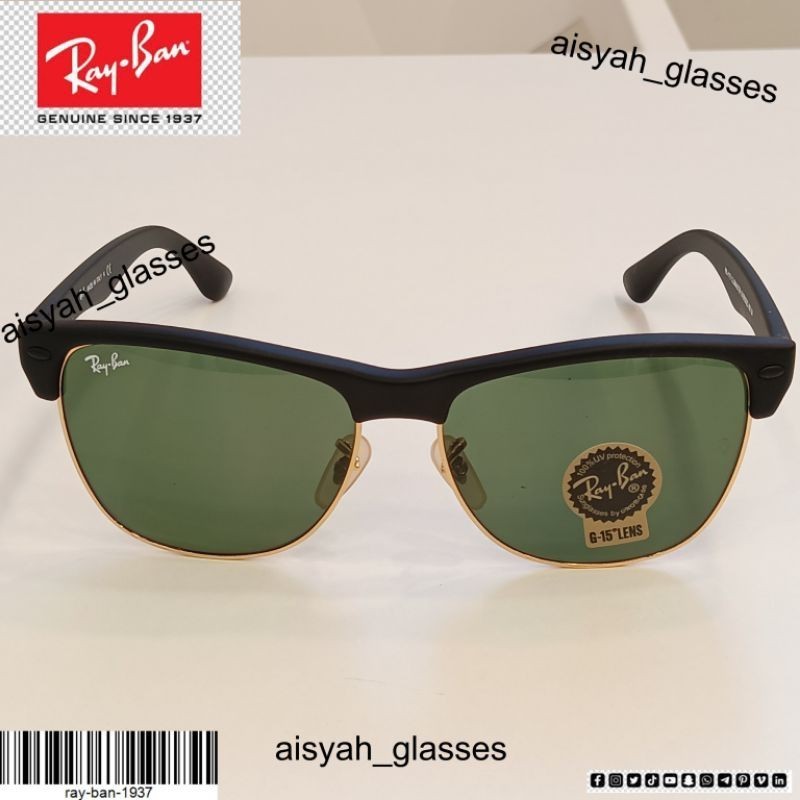 (COD) terbaru Kacamata Rayban clubmaster oversized 4175 original top