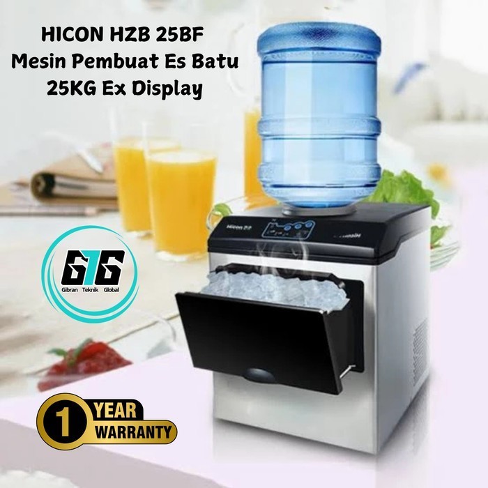 HICON HZB 25BF Mesin Pembuat Es Batu 25KG