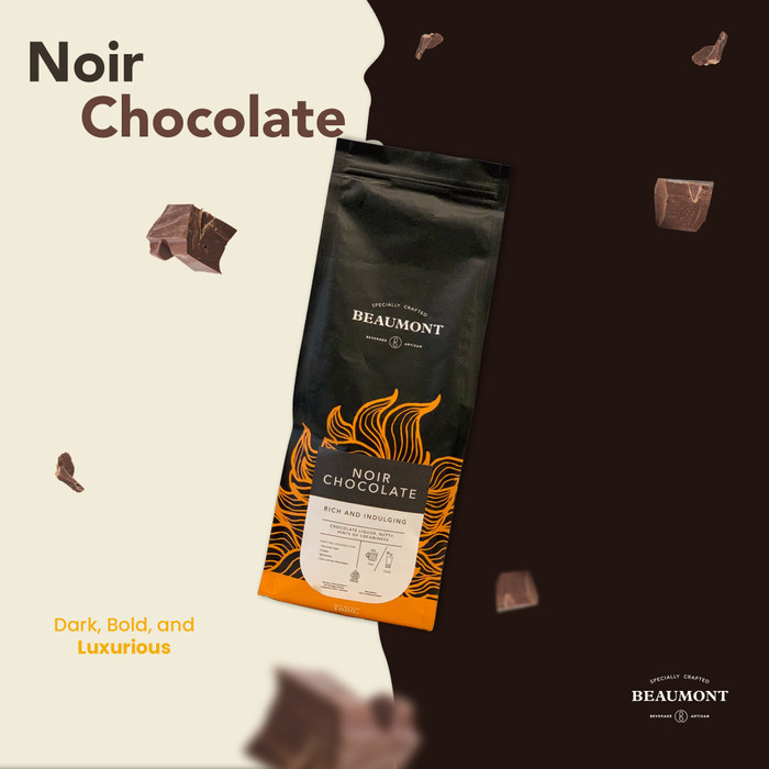 

Bubuk Dark Belgian Coklat Premium Powder Merk Beaumont - Rasa No.1 - 1000g