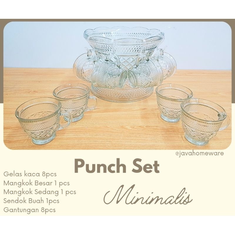 PUNCH SET | MANGKOK COCKTAIL | WADAH ES BUAH