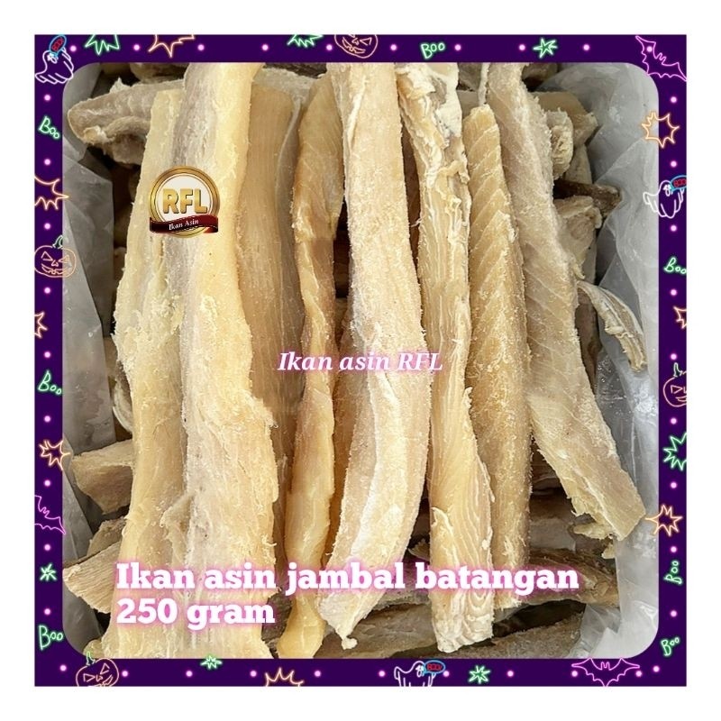

Terlaris ikan asin jambal super batangan 250gram