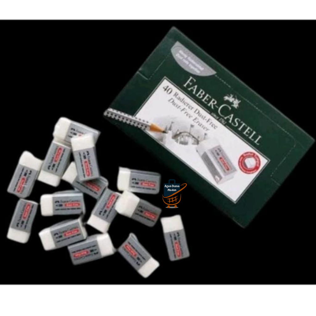 

4PC Penghapus FABER-CASTELL PUTIH HARGA PER