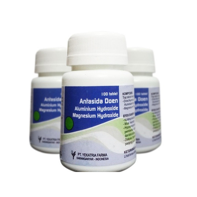 KALENG ISI 100 Antasida doen pot PT YEKATRIA