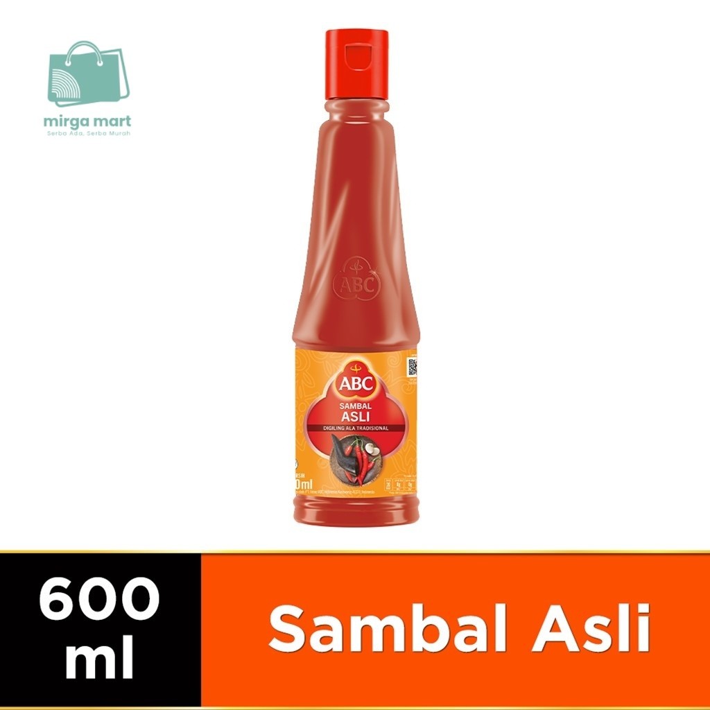 

ABC Sambal Asli 600 Ml Pedas Maksimal mirga mart mlg