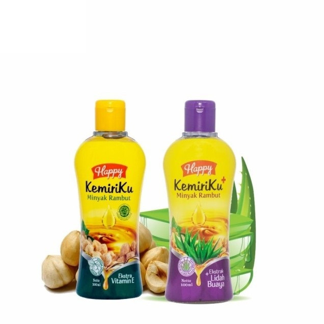 ️  ️ HAPPY Kemiriku Minyak Rambut Kemiri | Happy Minyak Kemiri | Happy Shampo Kemiri