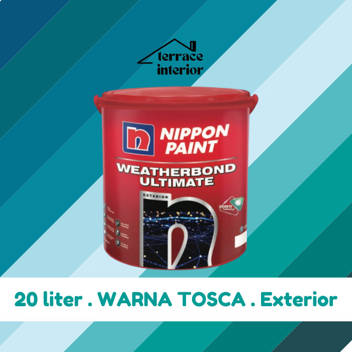 Cat Tembok Nippon Paint Ultimate Warna Tosca 20 L