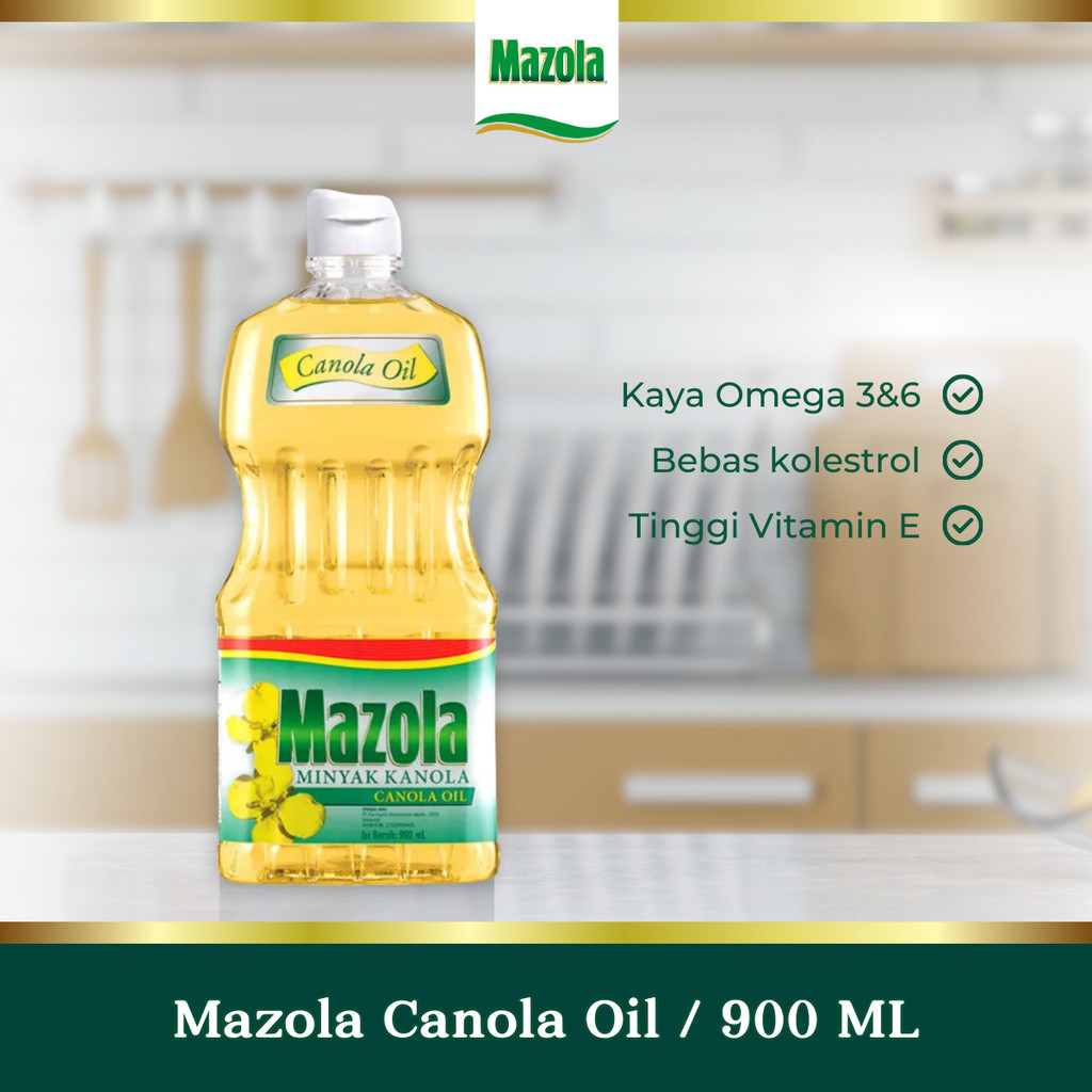 

Mazola Canola Oil 900 ml / Minyak Kanola