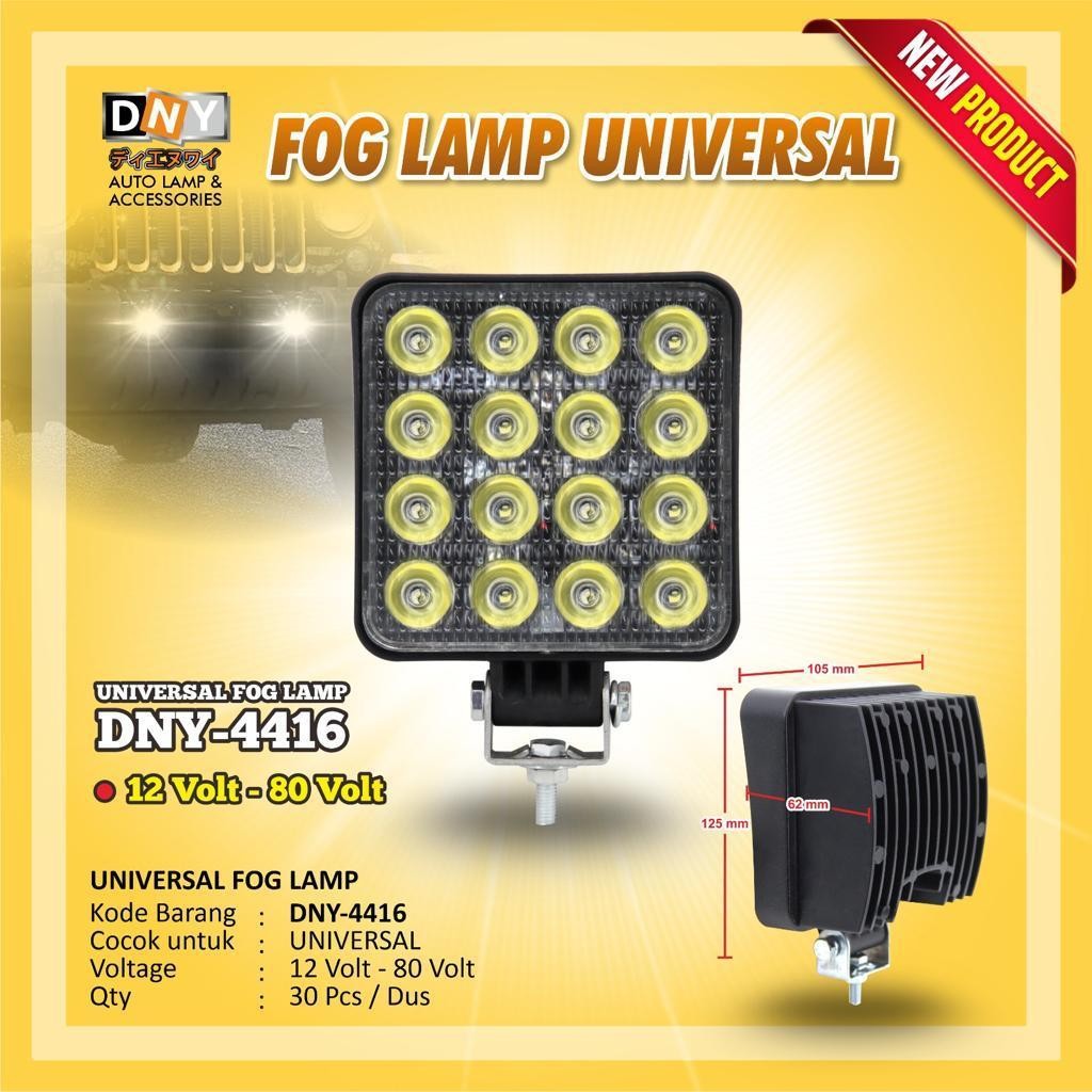 BAGATIOSHOP Fog Lamp Universal DNY-4416