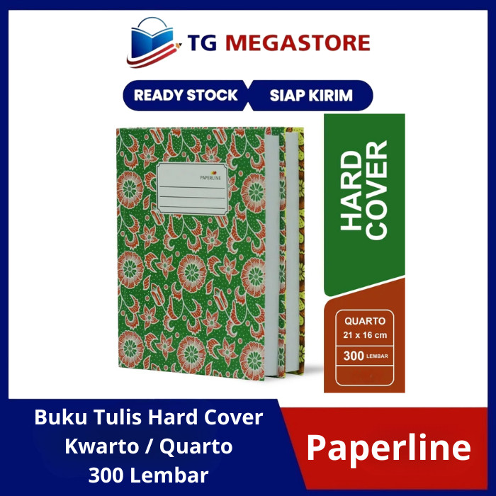 

Buku Tulis Paperline 300 Lembar ( Quarto Sampul Tebal )
