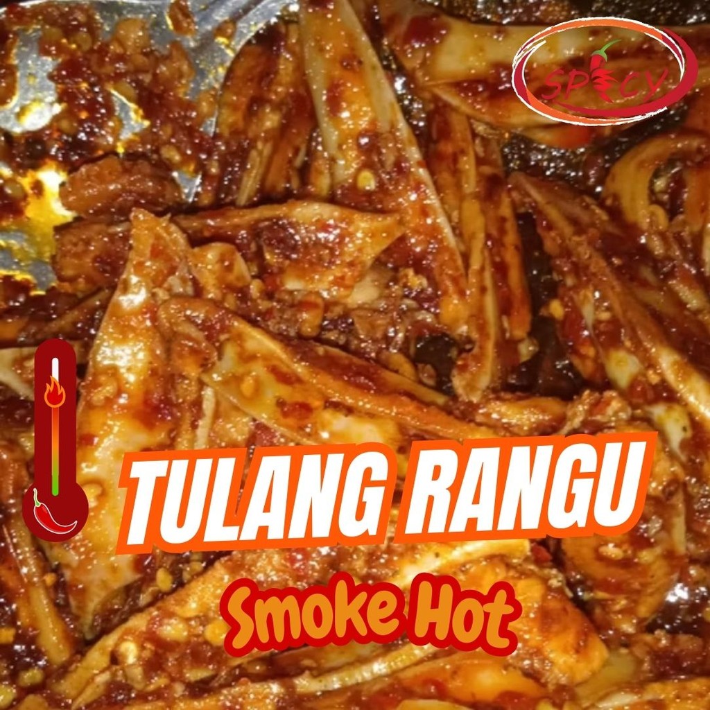 

Kriuk Nampol Tulang Rangu Pedas Chilli Oil 1 bungkus 400gr