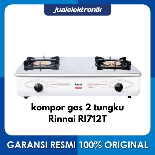 Rinnai Kompor Gas 2 Tungku - RI712T Kompor Turbo