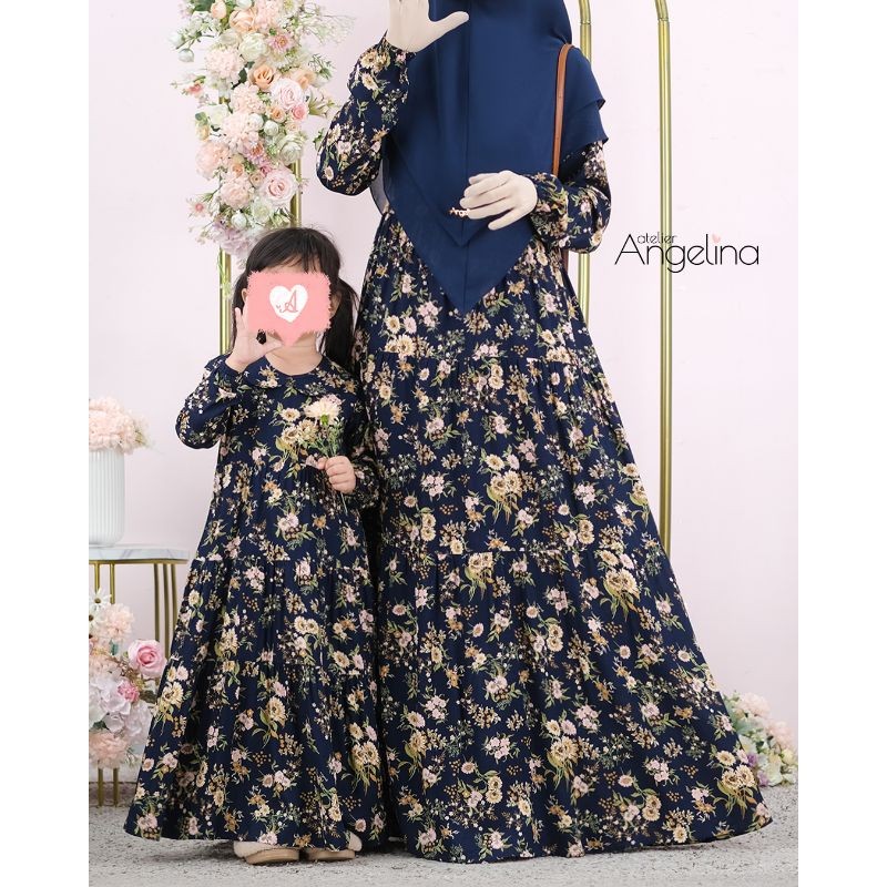 Atelier Angelina Astera Bella dan Little Bella - Navy