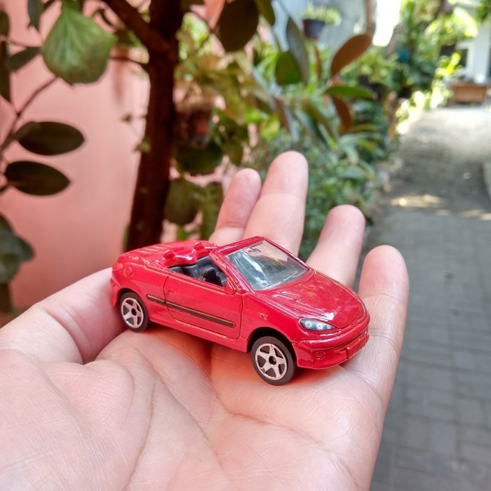 Majorette Peugeot 206 CC Cabriolet Loose VHTF Miniatur Mainan Diecast