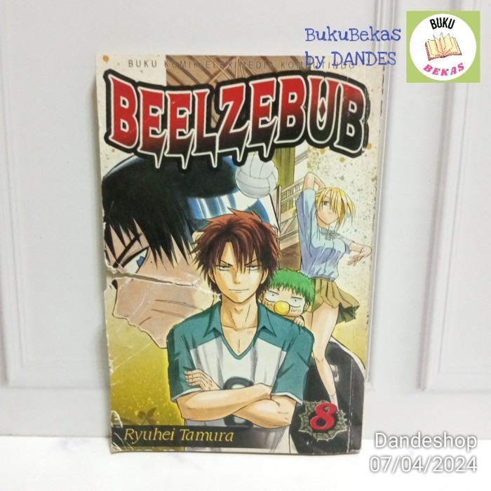 Beelzebub 8 by Ryuhei Tamura (Elex Media) Komik Manga Bekas Preloved C - BUKUGRAFI