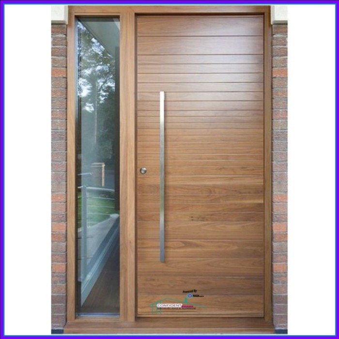 Kusen Pintu Gendong Single / Kusen Pintu Kayu Kamper/Pintu+Kusen Set
