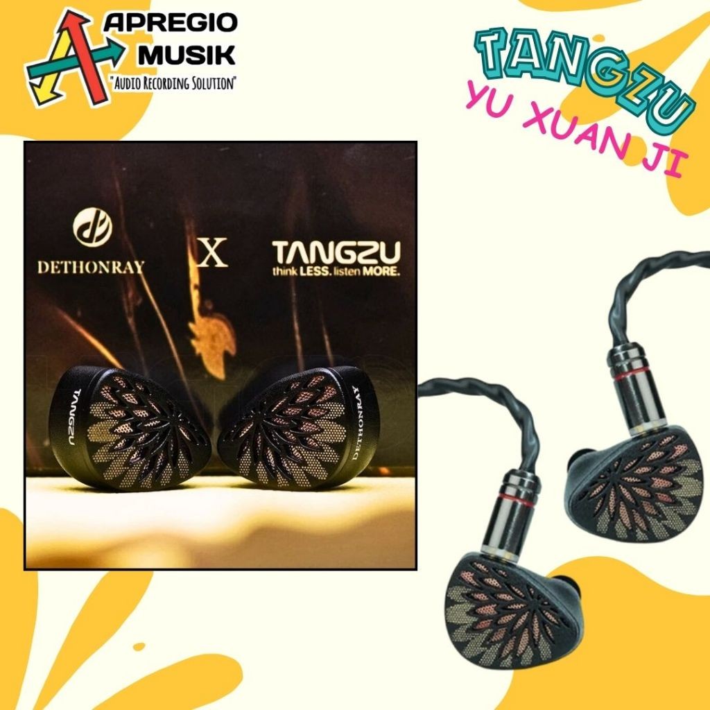 Tangzu Yu Xuan Ji Tangzu x Dethonray Yu Xuan Ji / Yuxuanji 10mm In Ear Monitor Earphone TPLX Dynamic