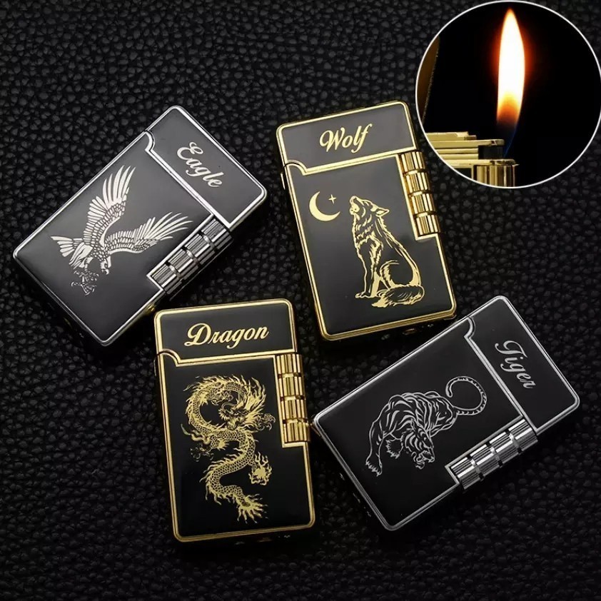 COD - Korek Api Dupont Motif Hewan / Korek Gas Dupon / Korek Api Dupont Mewah Motif Random Dapat dii