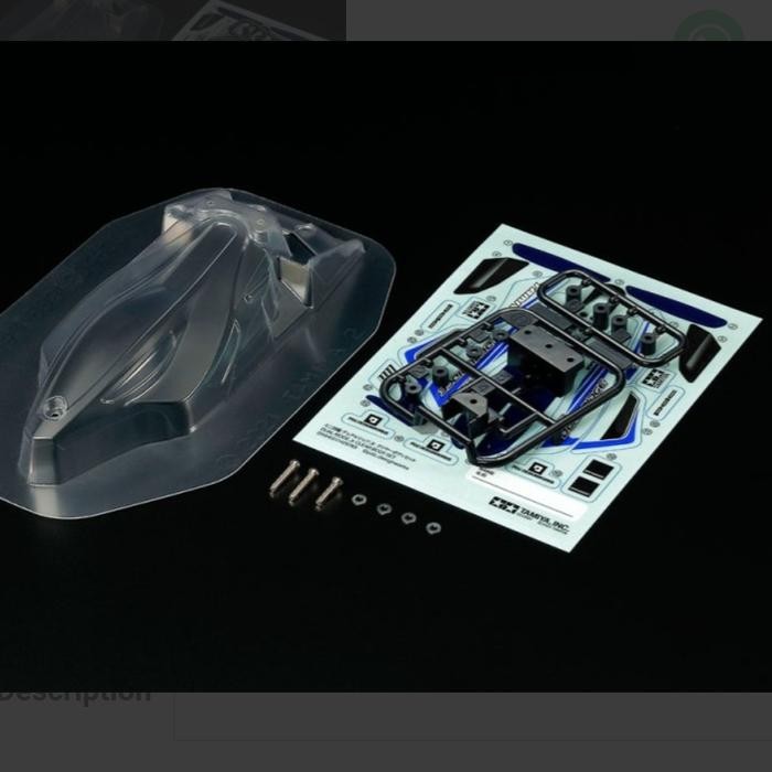 TAMIYA 95645 Dual Ridge Jr. Clear Body