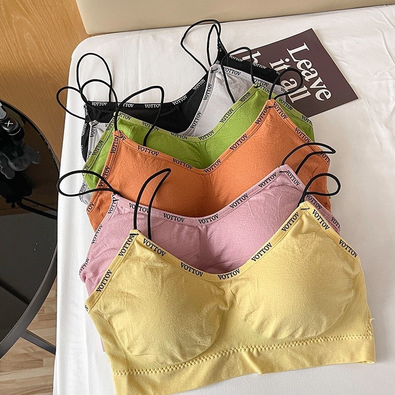 LPL - Bra Wanita Tanpa Kawat 6901 Bra Bralette Sexy Korea Pakain Dalam Wanita Sexy Kekinian Bh Sport