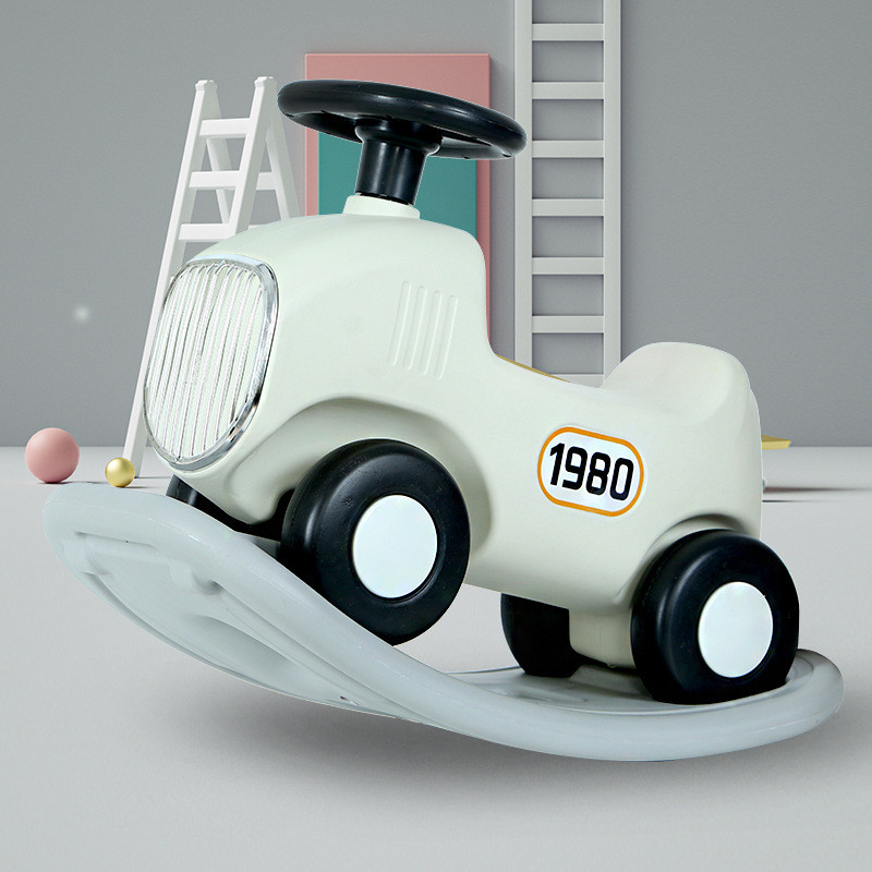 LazyChild 1-6 Years Old Safety Children's Scooter Two-in-one Baby Multi-function Rocking Horse Anti-