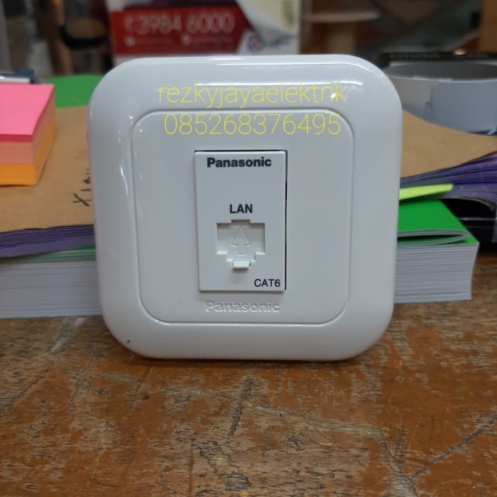 outlet data cat 6 panasonic series