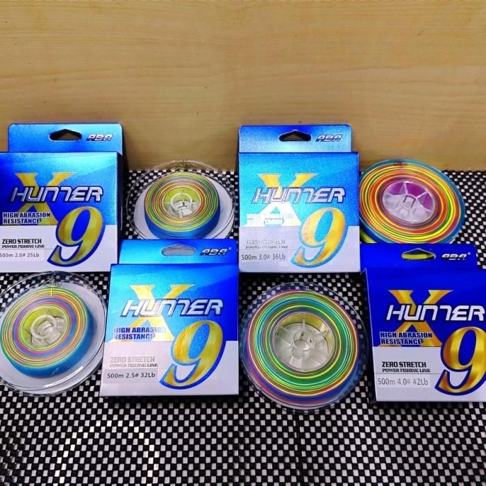 Senar Pancing PE X-Hunter X9 500 meter - PE 3