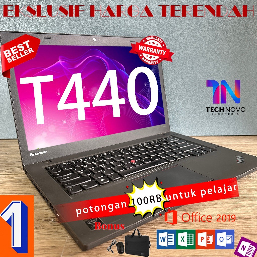 NEW Lenovo second laptop thinkpad T440 T440S core I5 I7 Gen 4 | Ram 4/8gb | SSD 256gb | 14inch Penin