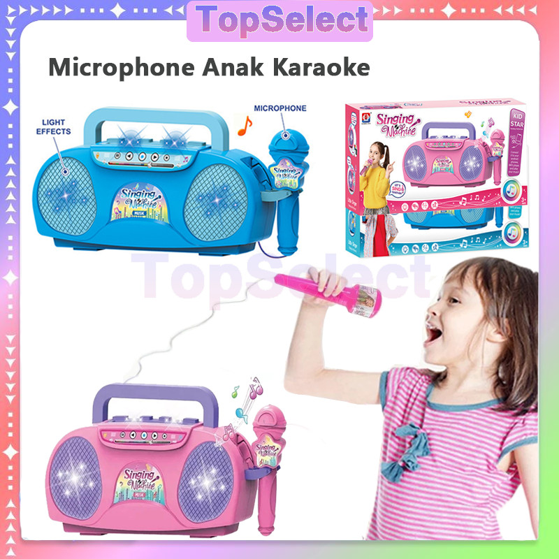 Mainan Anak Mic Karaoke / Mic Karaoke Mainan Anak
