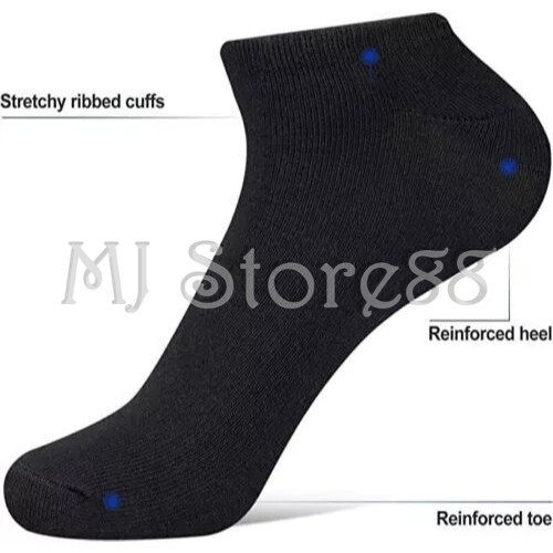 Kaos Kaki Anti Slip Polos Premium Quantum Unisex - Tumit Kaki, Sepak Bola, Futsal Sock Sport - MJ