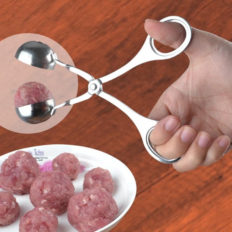 Sendok Gunting Bulat Pencetak Bakso Pentol KLOPS Meatball Spoon Scoop