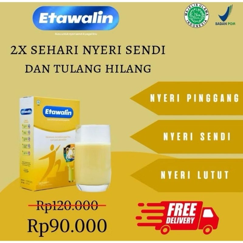 

ETAWALIN - Susu Kambing Original - ETAWALIN Susu Kambing Bubuk 200gr - Untuk Atasi Masalah Sendi dan Asam Urat 23